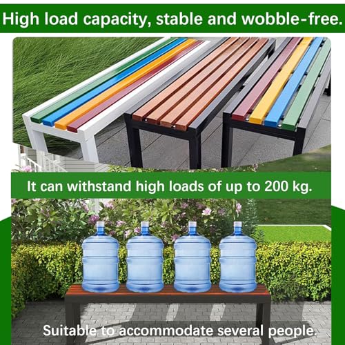 Muebles duraderos de terraza con asientos al aire libre resistentes al clima 4
