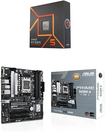 Miniatura 3 de AMD Ryzen 5 7600X 6 núcleos, procesador de escritorio desbloqueado de 12 hilos ASUS TUF Gaming B650-PLUS WiFi Socket AM5(LGA 1718) Ryzen 7000 ATX