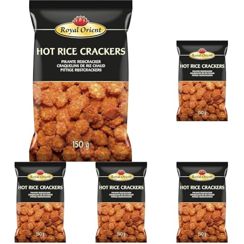 Royal Orient - ROYAL ORIENT Pointus Riz Crackers 0.15 kg 1 Unité (Lot de 5) - -44%