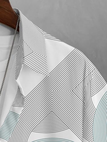 Image of BULLMER Trendy Regular Fit Printed Causal Shirt for Men - Pack of 1