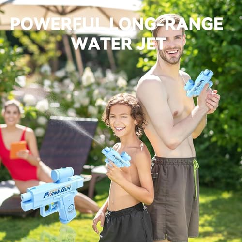 Image of Prank Water Gun, 2026 Upgrade Prank Two-Way Water Gun, Reverse Pranks Surprise Waters Guns, Hilarious Novelty Toy for Parties & Summer Fun (Blue) (2 PCS Prank Water Gun)