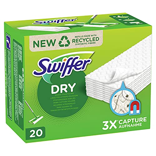 Swiffer Staubentferner, 120 Stück (12 x 20), Nachfüllpackungen für trockene Böden, Staubschutz, fängt Staub auf und hält Staub – Bild 7