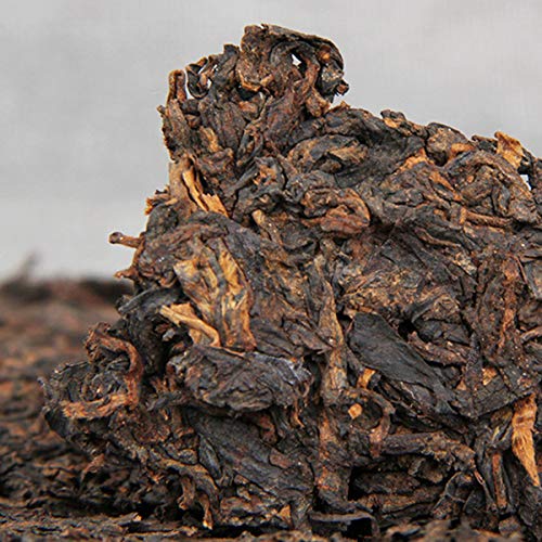 通用 Té hervido Puerh Tea Cake Té Negro Maduro Spring Sea Brown Mountain Palace 357g - Imagen 5