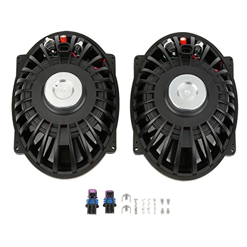 Altavoces para tapa de alforjas XMT-MOTO izquierdo y derecho 5" x 7", para motocicletas Harley Touring (Electra Glide, Road Glide, Road King, Street Glide) 1994-2023 miniatura 3