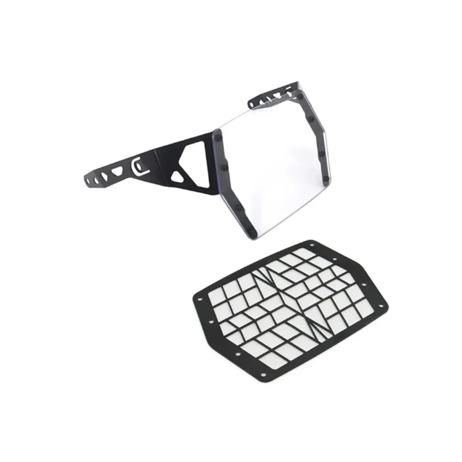 Cubierta Protectora Faros Motocicleta para Suzuki DL 1050 para V-Strom para DL1050 para DL1050XT 19-20 Rejilla Protectora para Faros Delanteros De Motocicleta Protector Luz(Transparent - Grille)