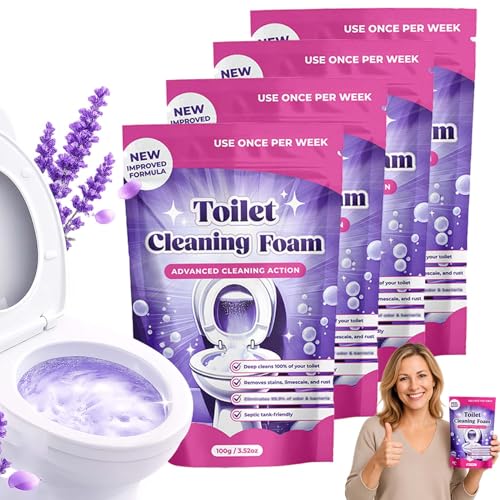 Fizz clean Wc-Reiniger 2026 Neu Fizz Clean Toilettenschaum Toilet Cleaning Foam - MüHelos Sauber SchäUmender Wc-Reiniger füR Eine Strahlend Reine Toilette (2 Stück)