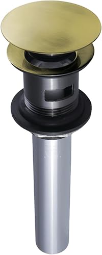 Miniatura 4 de Kingston Brass EV6000MB Trimscape - Drenaje para lavabo de baño, longitud de 9-716 pulgadas, color negro mate