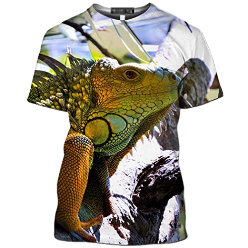 T-shirt caméléon 3D pour vos soirées d'été et sorties streetwear