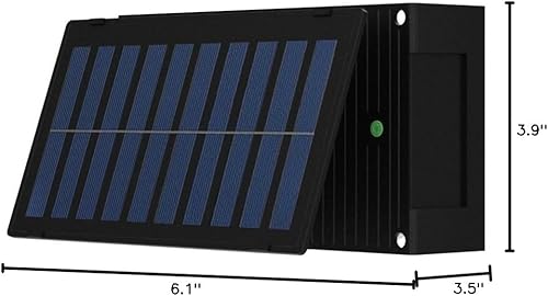 Miniatura 9 de Sunvivo - Luces solares de pared para exteriores, inalámbricas, impermeables IP65, panel fotovoltaico ajustable, lámpara de arriba y abajo, lámpara
