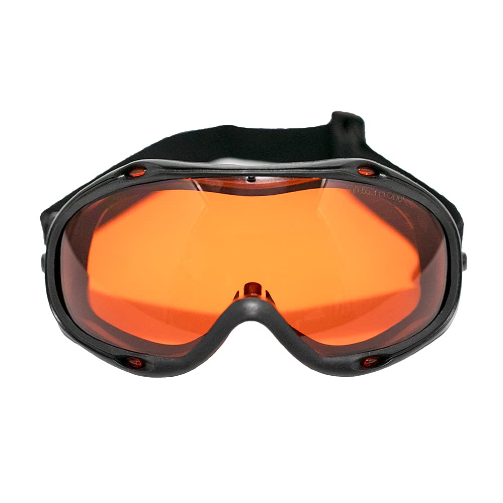 Laser Safety Goggles 355nm 532nm Anti Laser Protection Snow Goggles OD6+ CE Protective Glasses For UV & Green Laser Cutting Engraving Machine Style B