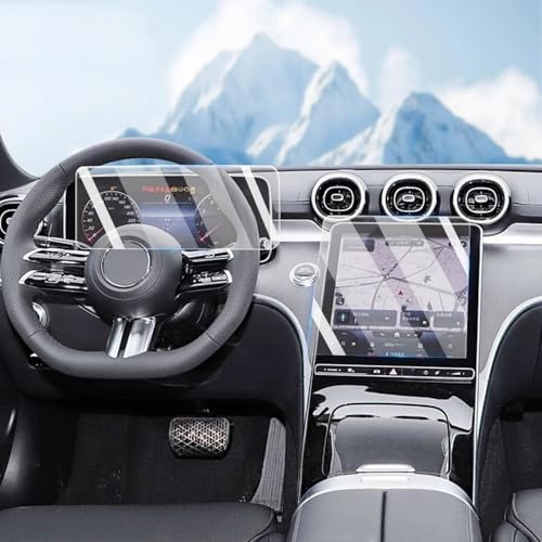 Protecteur d'écran mat anti-reflets contre rayures GPS Mercedes w206