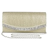 【Design raffinato】Le borse a tracolla da donna sono realizzate con materiali di alta qualità, semplice ma brillante, che sono alla moda e accattivanti, indossarle ti renderà sicuramente più affascinante alle feste.