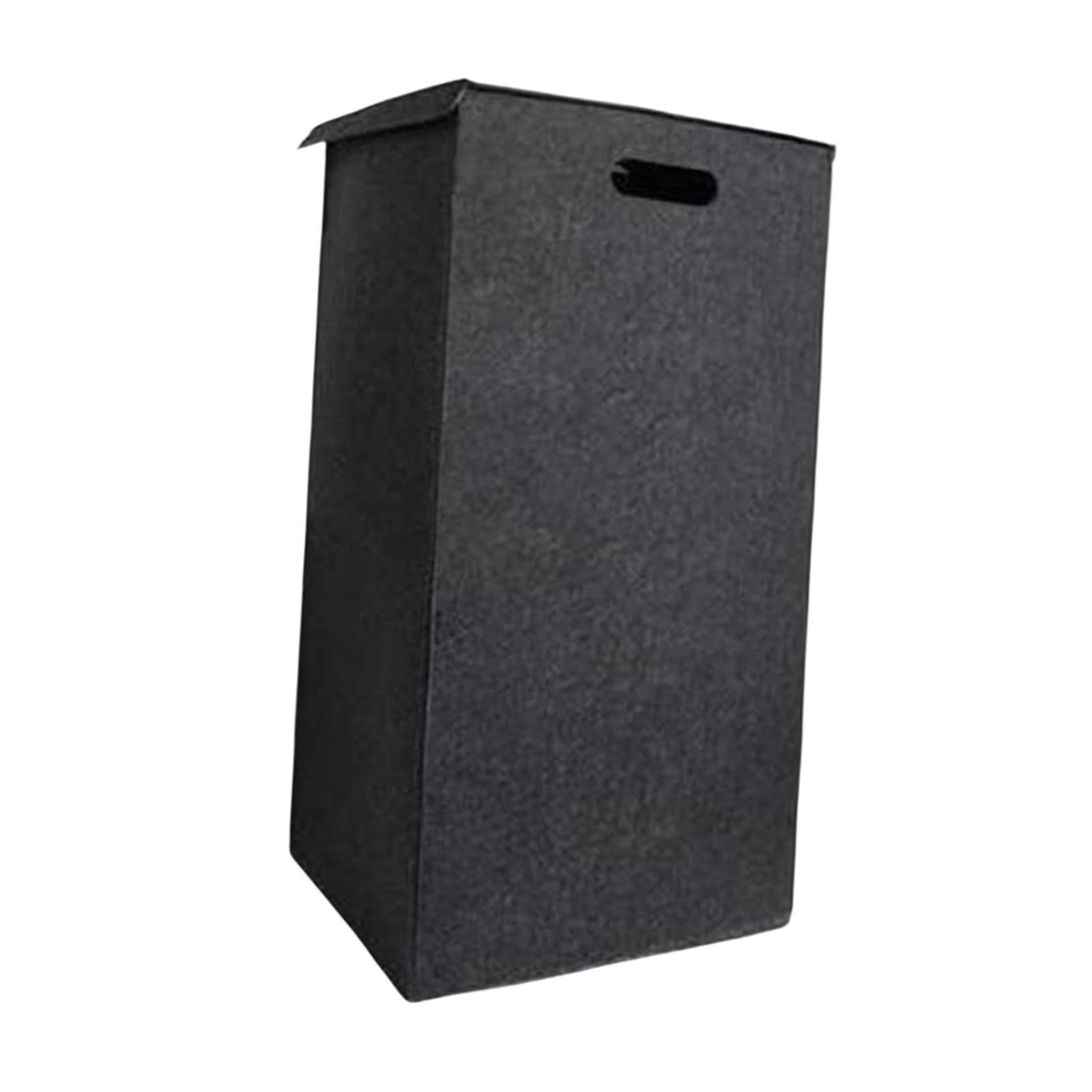 SECRET DESIRE Creations Laundry Storage Basket Foldable Clothes Storage Basket for Home Dorm Camping Dark Grey|Home Decor|Figurines-image-41
