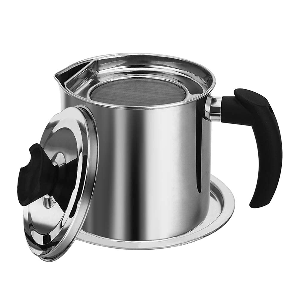 Buy Used Oil Container Kitchen Grease Mesh, For Bacon, Grease Fitting Used Oil, Cooking Oil