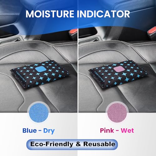 Sac déshumidificateur de voiture réutilisable anti buée et absorbeur d'humidité intérieur
