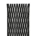 StringKing Type 5X Semi-Hard Lacrosse Handy Mesh Kit with Mesh and Strings (Black)