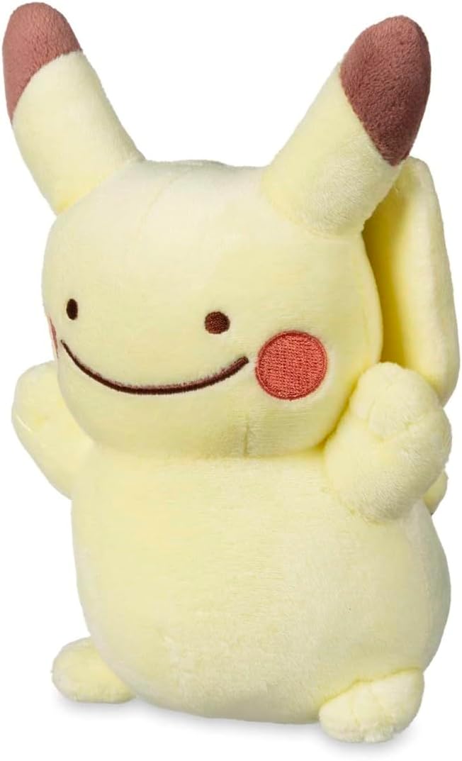 Pokémon Center: Ditto As Pikachu Plush