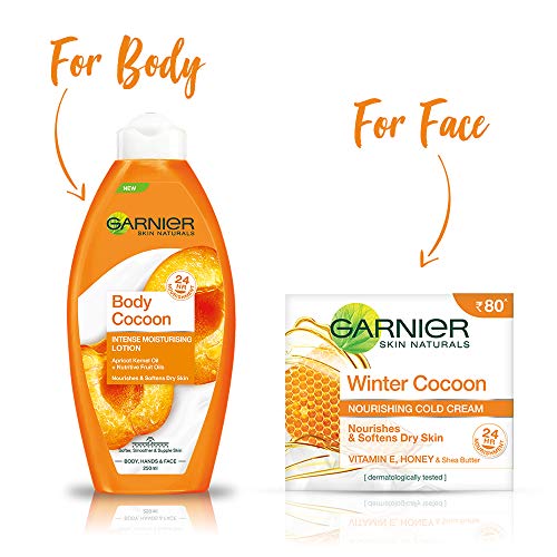 Image of Garnier Body Cocoon Intense Moisturising Lotion for Normal Skin (250ml)