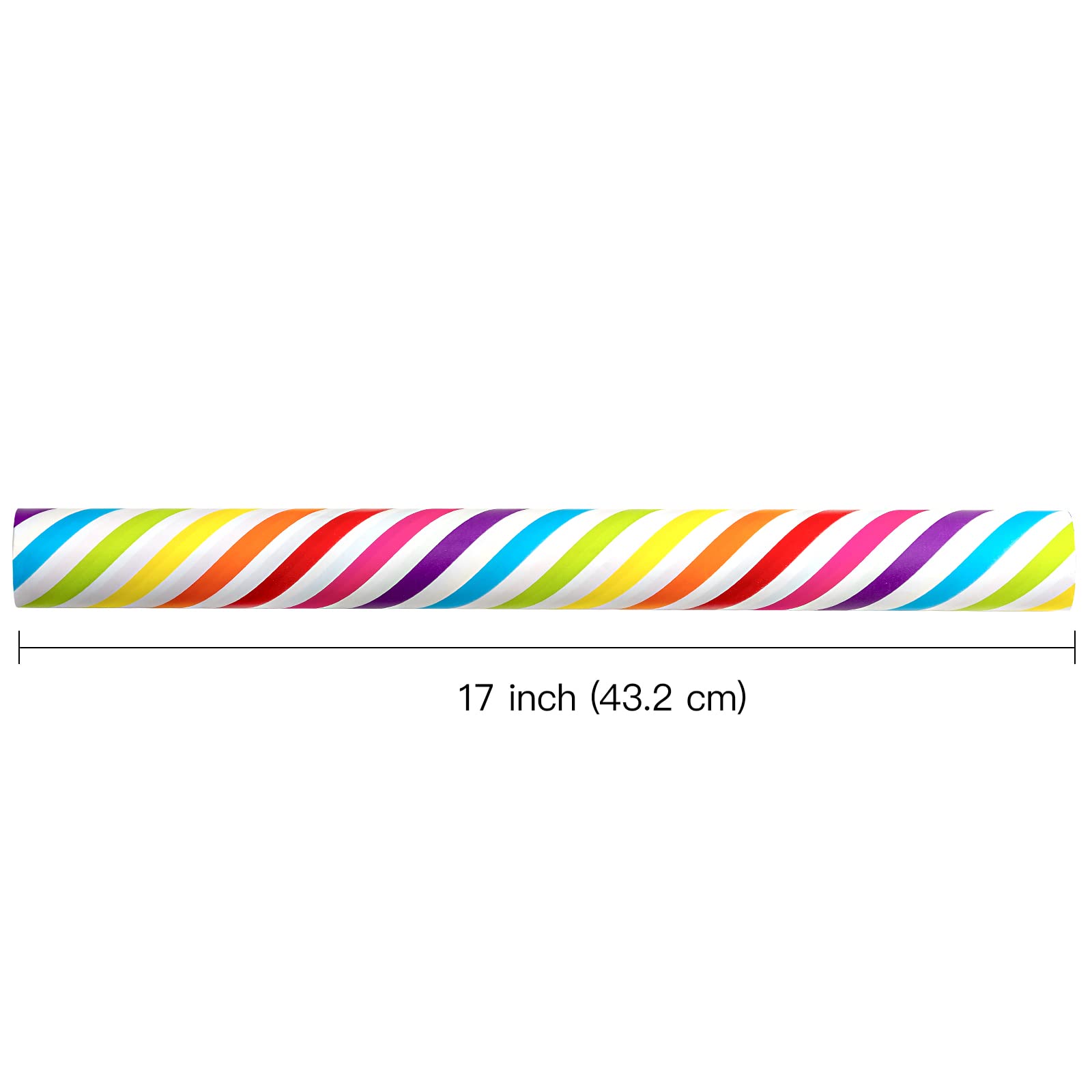 RUSPEPA Papier D'emballage De Noël Réversible - Mini Rouleau