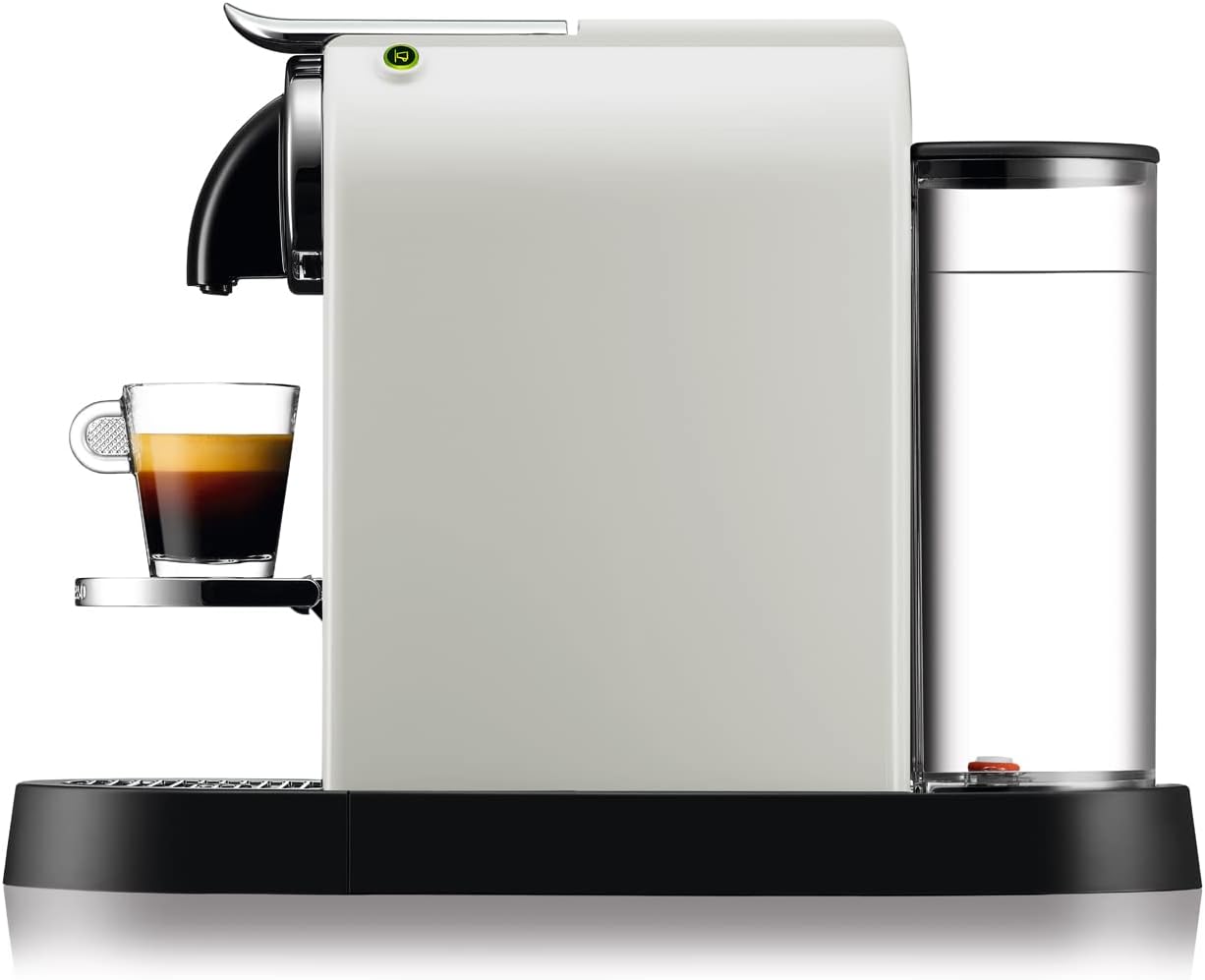Nespresso Citiz EN167.W, Macchina da caffè di DeLonghi, Sistema Capsule Nespresso, Serbatoio acqua 1L, colore White