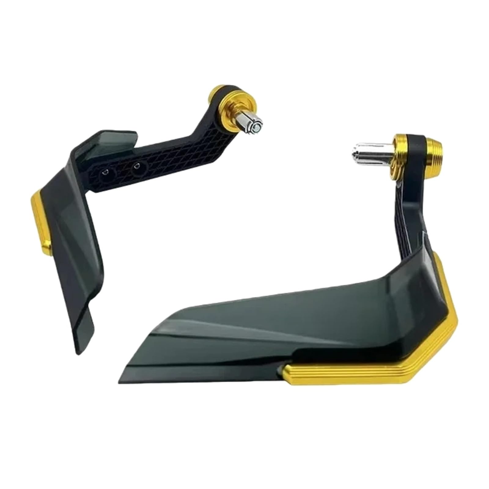 Mreqning Golden Motorcycle Lever Guard Universal 7/8" Cnc Aluminum Alloy Motorcycle Accessories Handlebar Bow Grips Brake Clutch Lever Modification Protective.