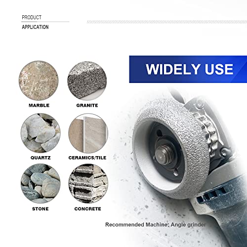 SHDIATOOL 75 mm diamantato profilo mola ruota