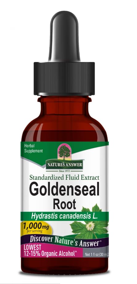 Natural's Answer Goldens, alcool più basso, 30 ml, estratto fluido