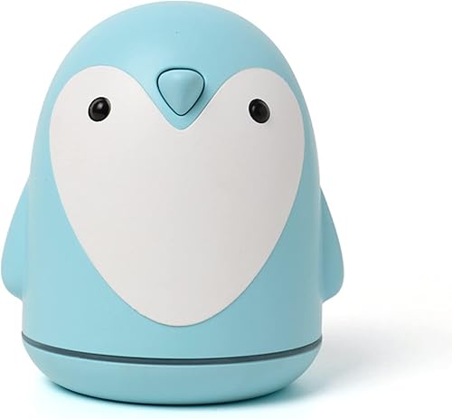 BcofoA Humidificador de aceite esencial de aromaterapia, portátil, lindo pingüino, difusor de aceite esencial de 7.4 fl oz, apaga automáticamente la