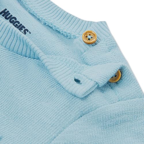 Image of HUGGIES Baby Baby One Pocket T-shirt and Shorts 2-piece Outfit Set
