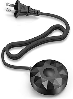 MEROM Electric Toothbrush Replacement Model 3768 Charger for Braun Oral B iO Series 7 Series 8 Series 9 Electric Toothbrush Magnetic Charging Base Power Adapter Cord (Black)