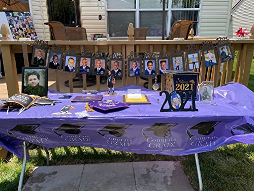 Image of Graduation Party Decorations 2026 Photo Banner for Class of 2026 Decorations 8x10 K-12 Picture Banner Paper Photo Frame for High School Graduation Party Decorations TD129