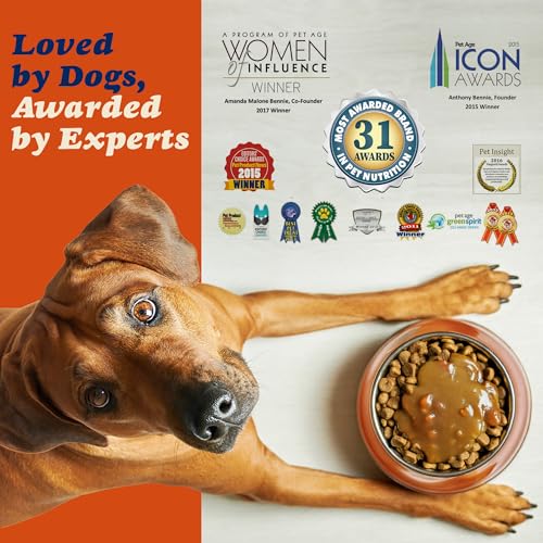 Image of CLEAR CONSCIENCE PET SuperGravy Four-Pack Dog Food Topper & Bone Broth Mix | 4 Flavor Variety Bundle | Just Add Water Gravy | Probiotic Support | Grain-Free | 56 Servings