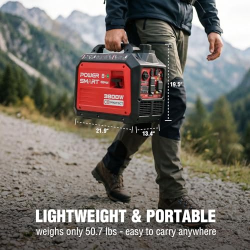 Portable Dual Fuel Silent Inverter Generator