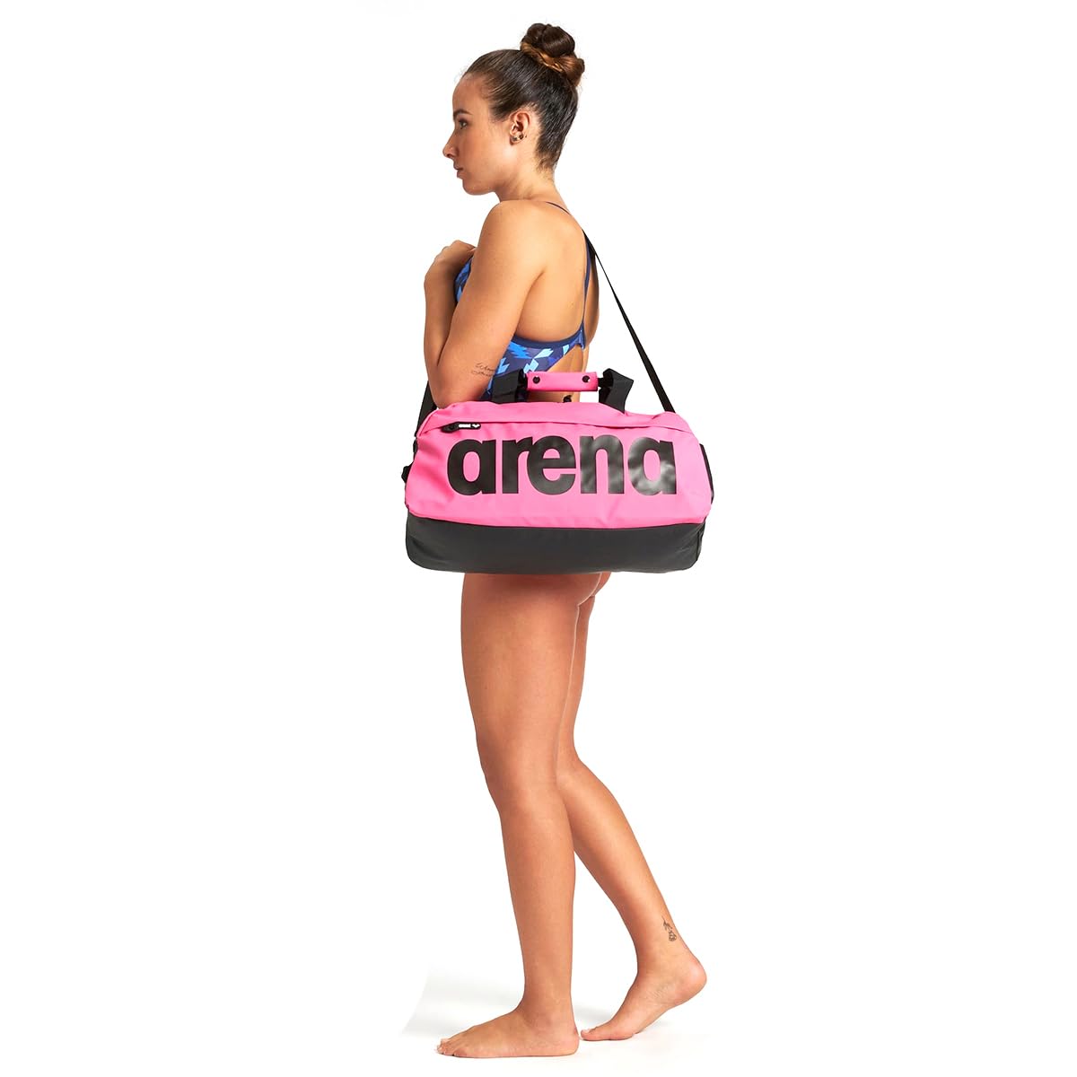 ARENA Bolsa Deportiva Team 25L All Black