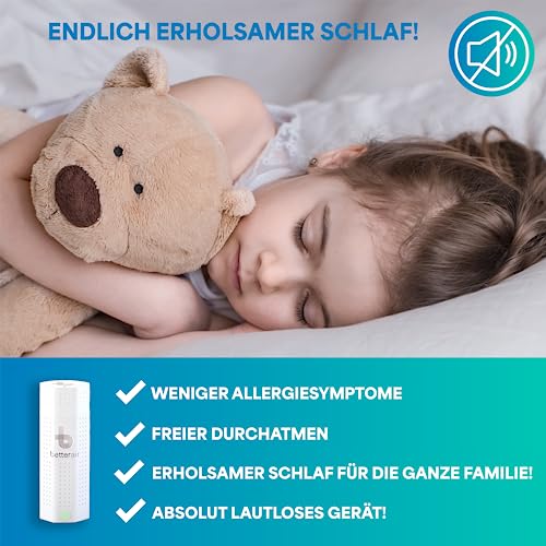 Luftreiniger für Allergiker mit App und lautlosem Betrieb
