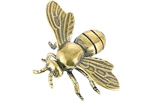 IMIKEYA Gold Bee Figurines