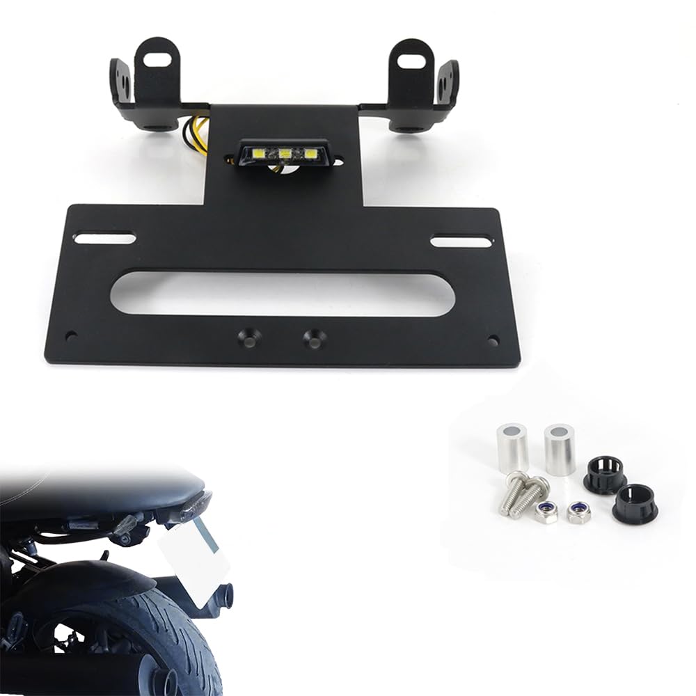 Xitomer Fender Eliminator, Tail Tidy Fit for Monster 400, 620, 695, 750, 800, 900, 1000, S2, S2r and S4, with LED License Plate Light, Compatible with Stock & Aftermarket Turn Signal