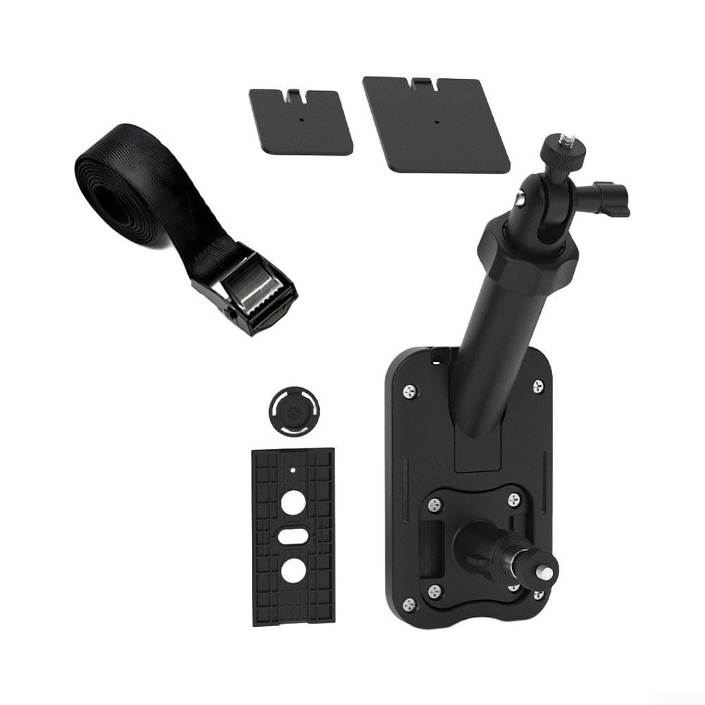 Aluminium Camera Wall Mount 180° Adjustable 4-Hole