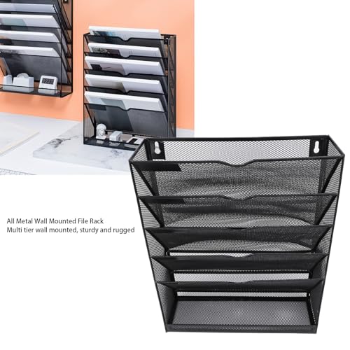 Support vertical avec poches pour organiser le bureau de la maison - 2