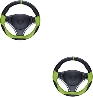 FAVOMOTO Acessórios Para Automóveis Interiores 2 Peças Capas De Roda De Carro Protetor De Roda De Carro Capa De Volante Capa De Direção De Carro Universal Forros Para Volantes De Automóveis