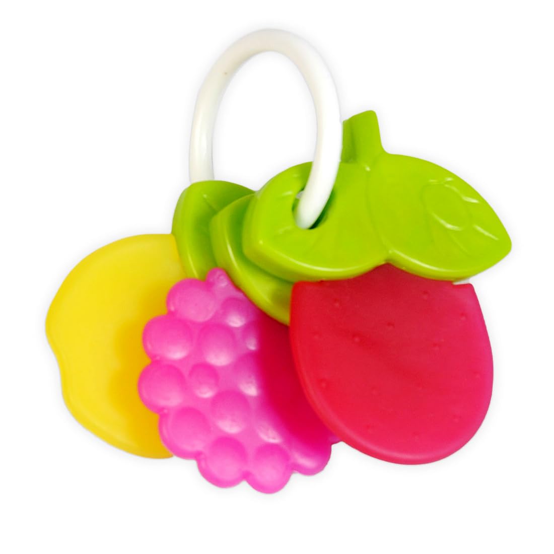 Funskool Giggles, Fruit Teether , Teether for Babies to soothen their gums, Easy to Grasp,hold and chew, 3 months & above, Infant Toys-image-23