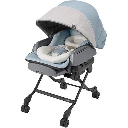 Amazon コンビ ホワイトレーベル ネムリラ Auto Swing Bedi Long シェル Eg ベビーラック ハイローベッド ベビー マタニティ 通販