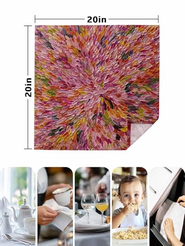 Servilletas de Tela Jolunifun Set de 4 50.5x50.5 cm miniatura 6