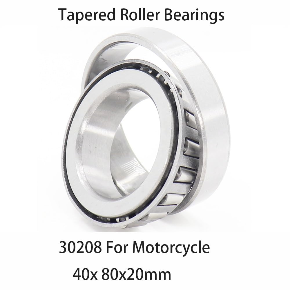 Amazon | 1 PC 30208 ベアリング 40*80*20 ミリメートル円すいころ軸受