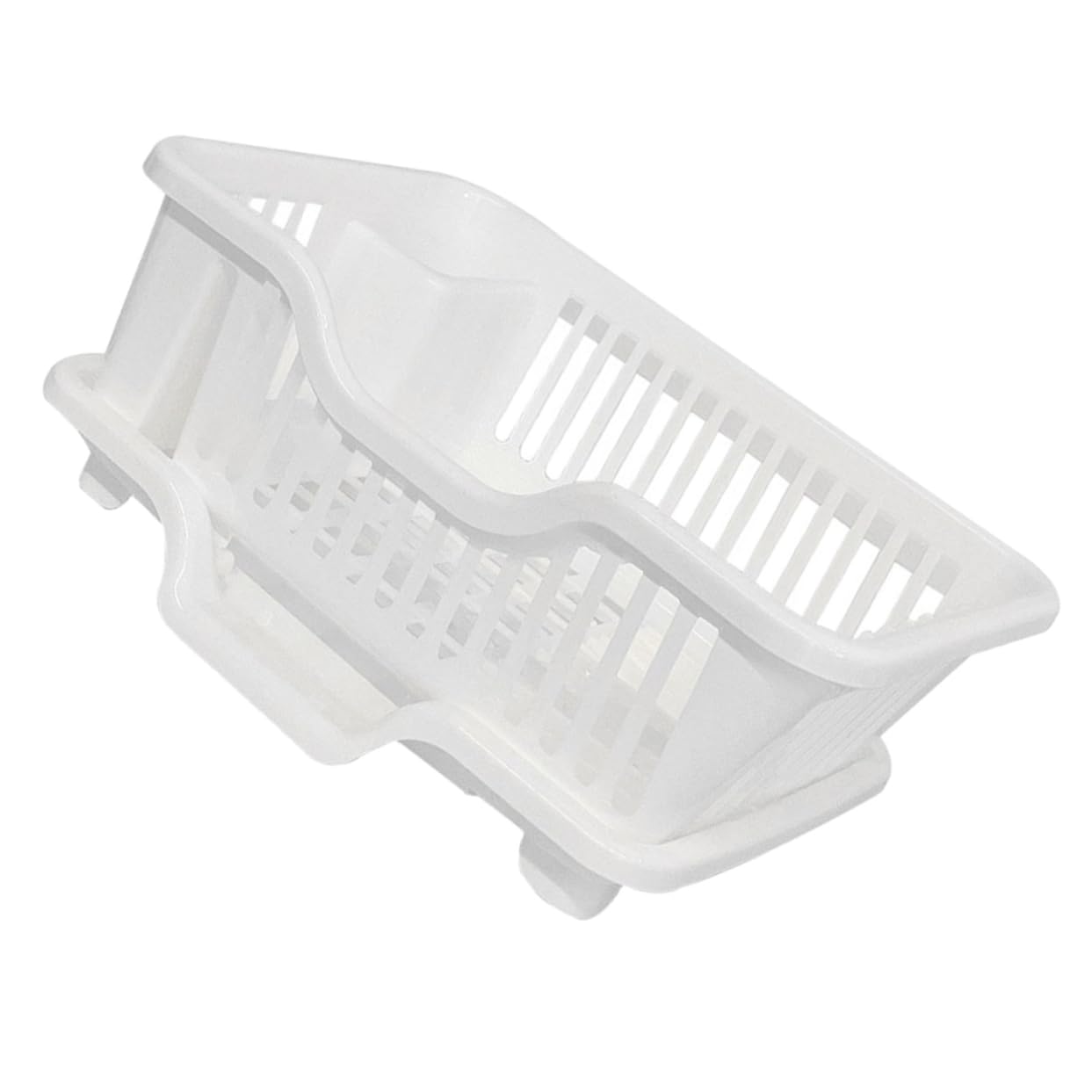 Cabilock Estante De Almacenamiento Escurridor De Platos Soporte Para Utensilios Diseño Compacto Útil y Fácil De Instalar