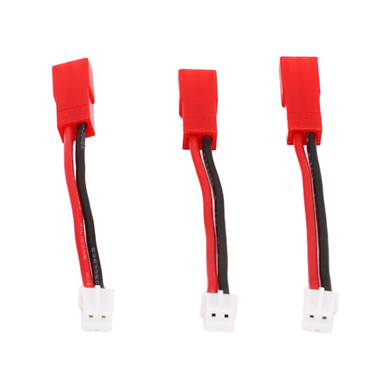 Adapter PH2.0 Konwerter JST, 3 szt. PH2.0 na JST wtyczka adapter złącze hobby RC akumulatory samochodowe RC silniki elektryczne części do AXIAL SCX24 1/24 części do aktualizacji pojazdu śledzonego