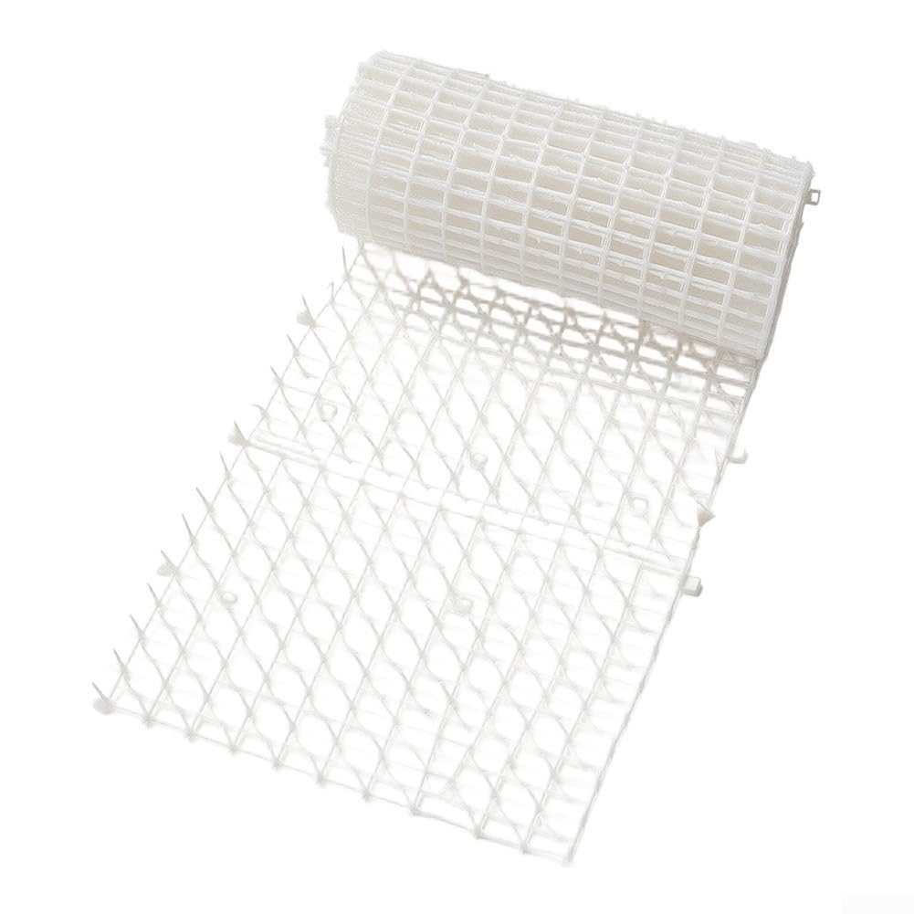 Canalón Malla para fina para Tejado Lluvia Canalón Malla para(white)