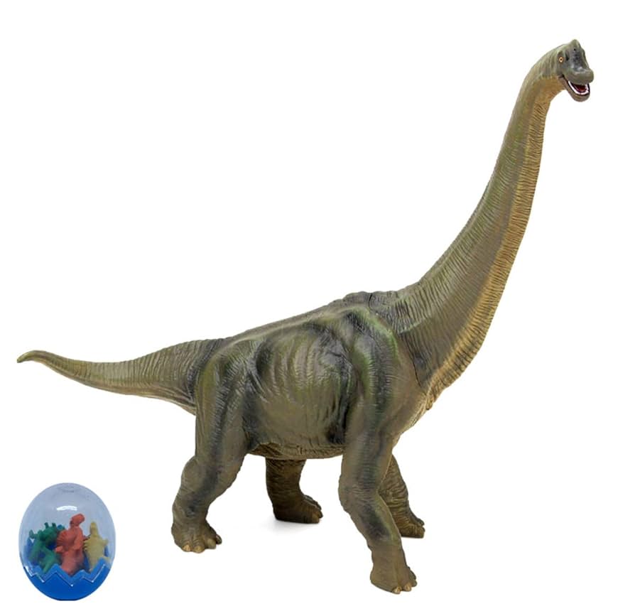 Amazon.co.jp: ブラキオサウルス 恐竜 巨大 全長36cm 高さ33