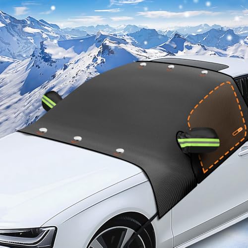 FERKAP Couverture Neige Pare-Brise Voiture, Pour Dacia Sandero Stepway