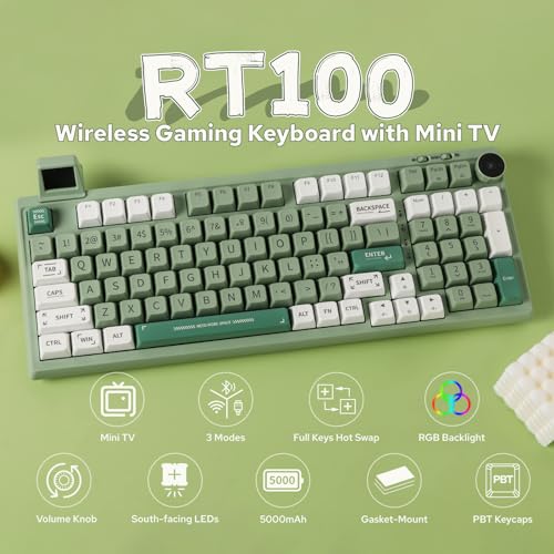 EPOMAKER RT100ワイヤレスメカニカルキーボード の商品画像 1